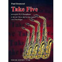 Take Five für 4 Saxophone(AAAT/B)