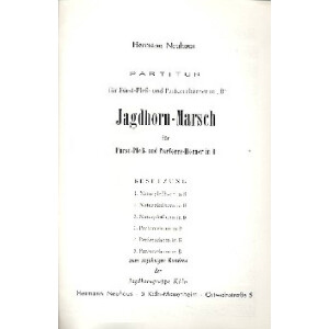 Jagdhorn-Marsch