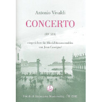 Konzert F-Dur RV533 für 3-6 Blockflöten