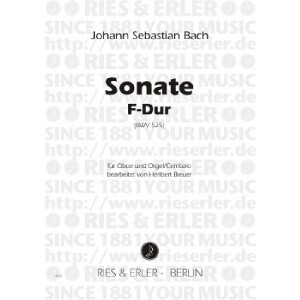 Sonate F-Dur nach BWV525