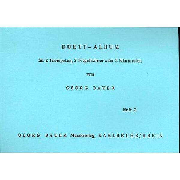 Duett-Album Band 2 für 2 Trompeten
