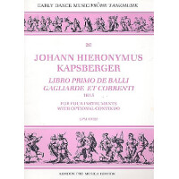 Libro primo de balli gagliarde et gallery