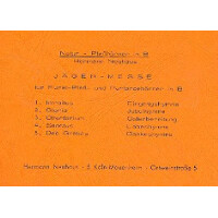 Jäger-Messe für Natur-Pless-Hörner,