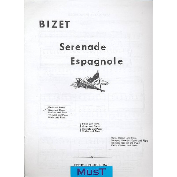 Serenade espagnole for flute and