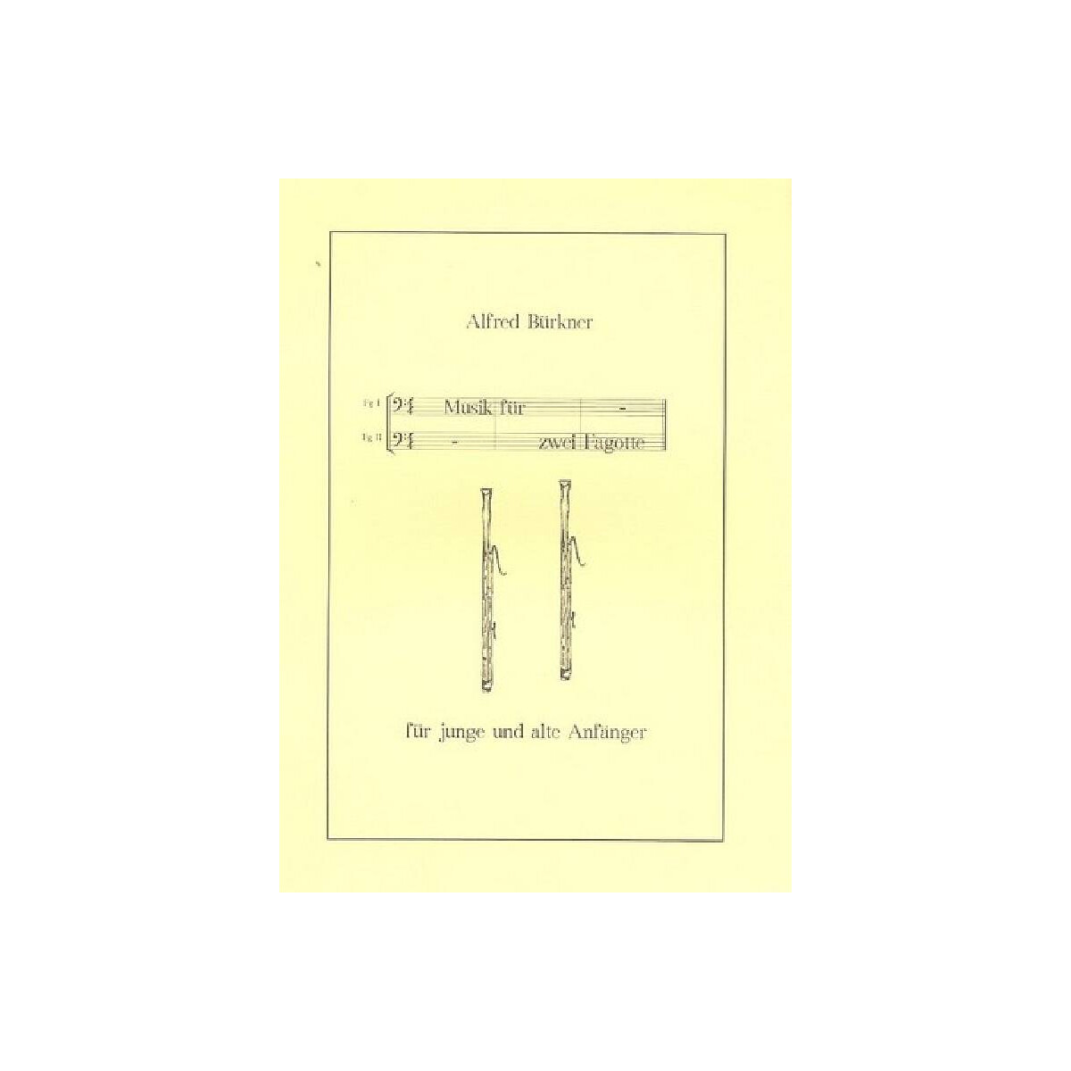 Musik für 2 Fagotte für box