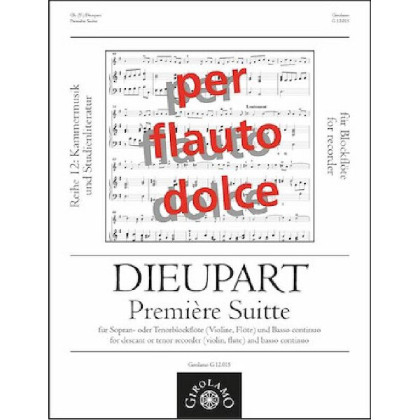 Premiere Suitte für Blockflöte (S/T)