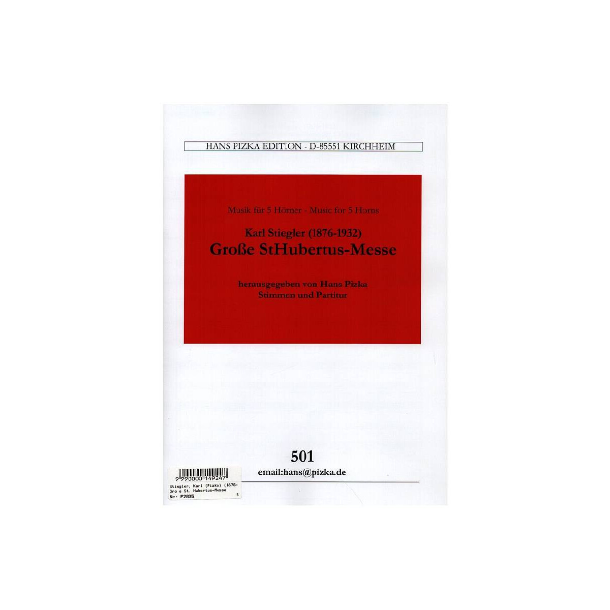 Gro&szlig;e St. Hubertus-Messe