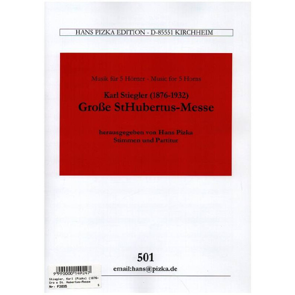 Große St. Hubertus-Messe