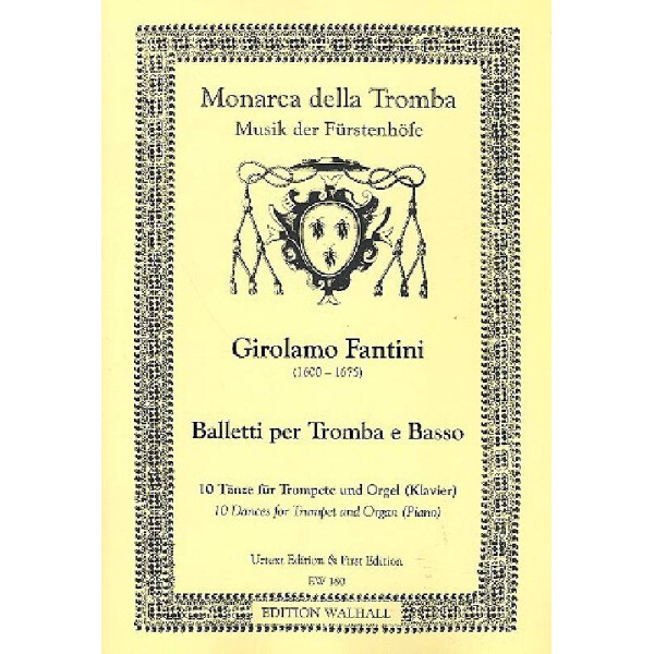 Balletti per tromba e basso 10 Tänze