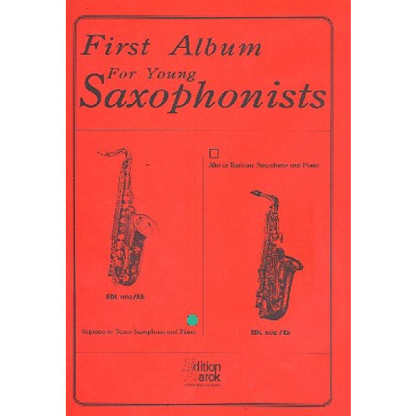 First Album for young Saxophonists