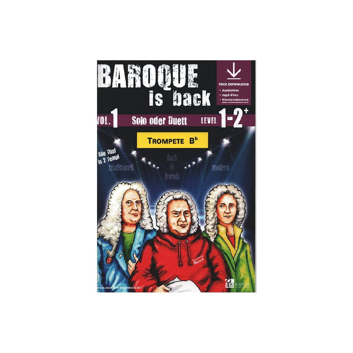 Baroque is back vol.1 (+ Online Audio) box
