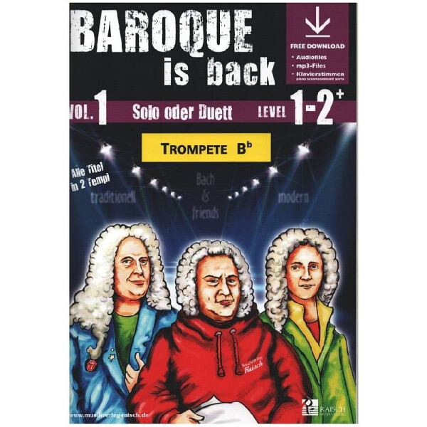 Baroque is back vol.1 (+ Online Audio)