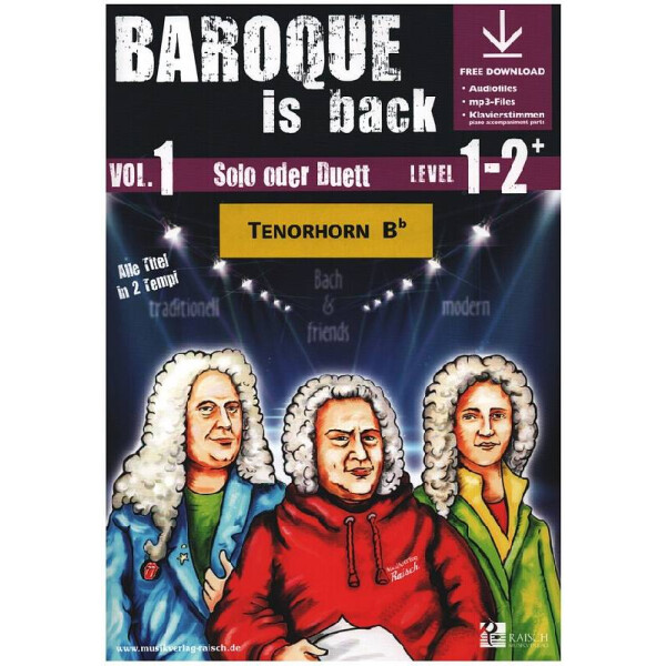 Baroque is back vol.1 (+ Online Audio)