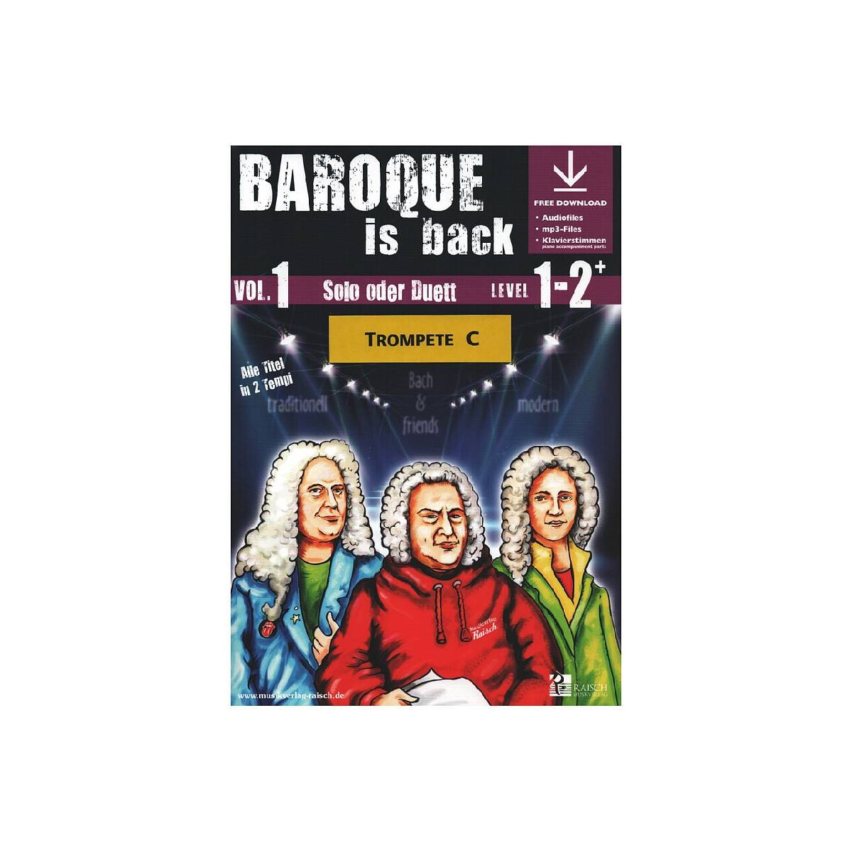 Baroque is back vol.1 (+ Online Audio) box
