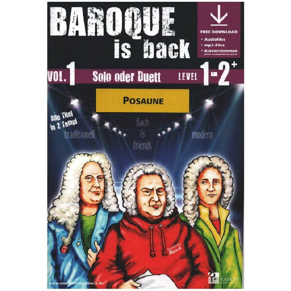 Baroque is back vol.1 (+ Online Audio)
