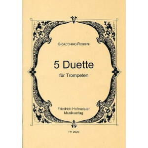 5 Duette f&uuml;r 2 Trompeten