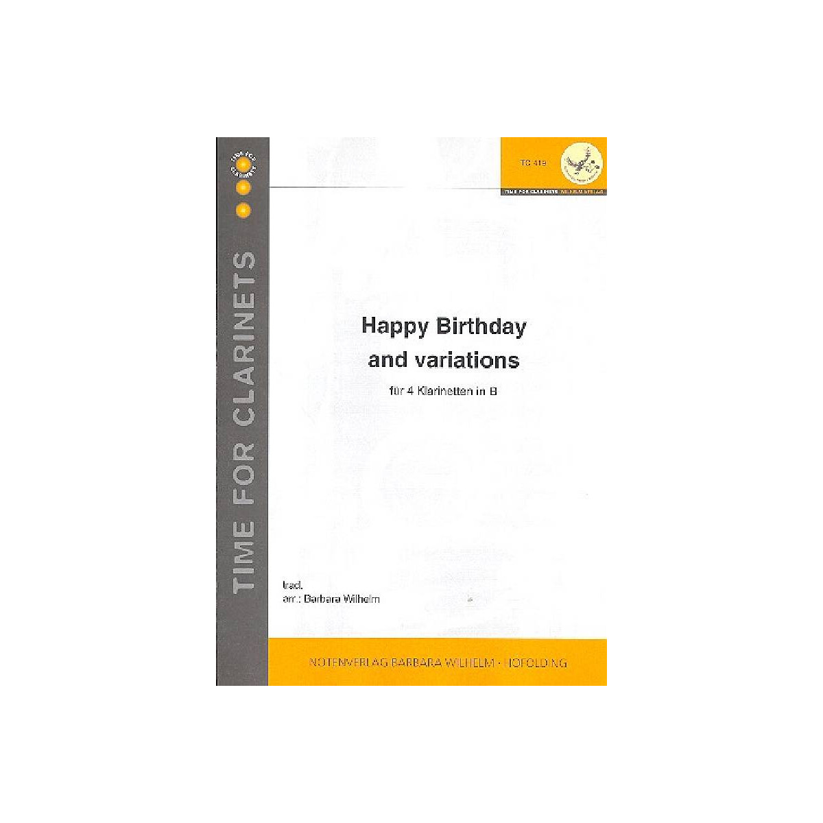 Happy Birthday  and Variations für  box