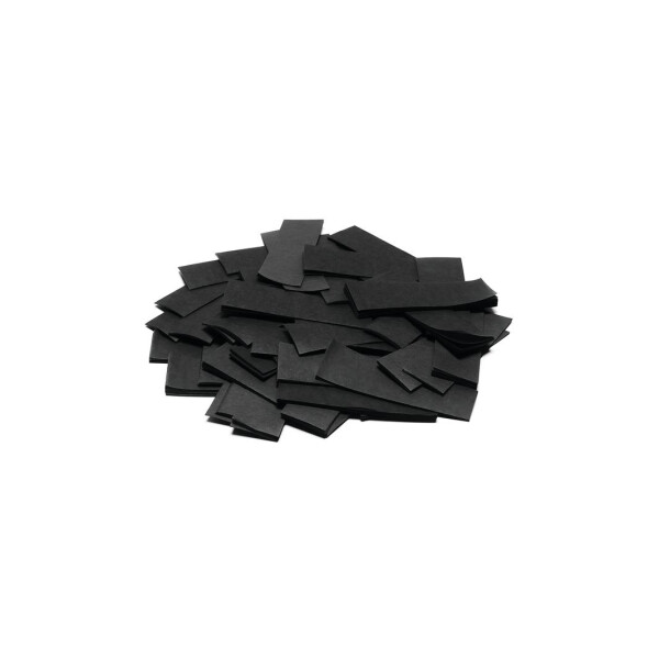 TCM Fx Slowfall Konfetti rechteckig 55x18mm, schwarz, 1kg