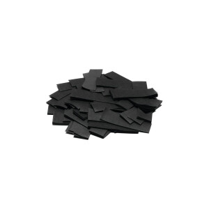 TCM Fx Slowfall Konfetti rechteckig 55x18mm, schwarz, 1kg
