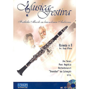 Musica Festiva (+CD) für Klarinette