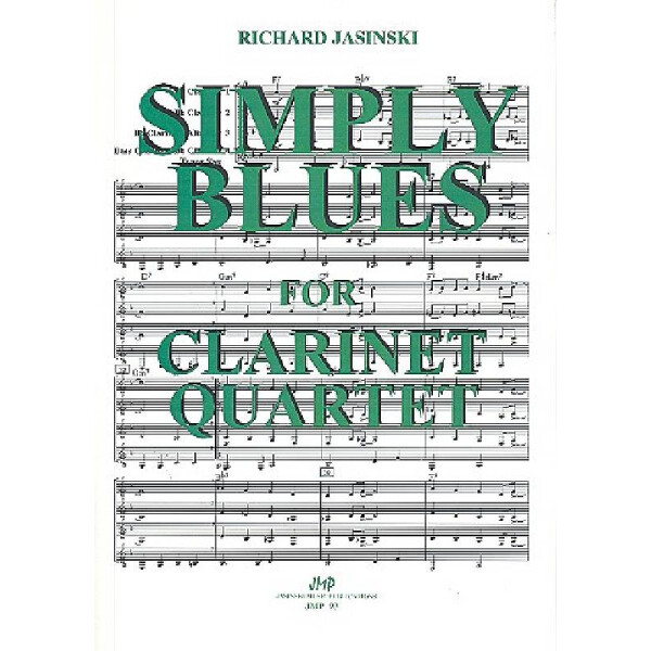 Simply Blues for 4 clarinets
