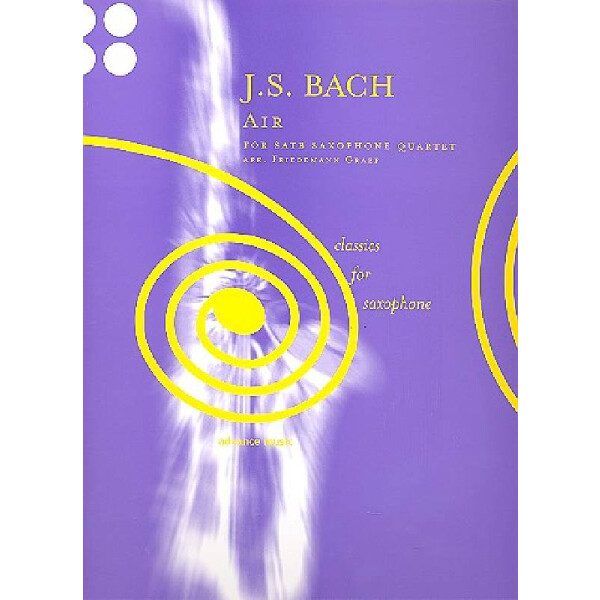 Air für 4 Saxophone (SATB)
