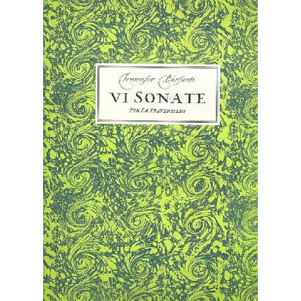 6 Sonate op.2 per la flauto traversiera col basso