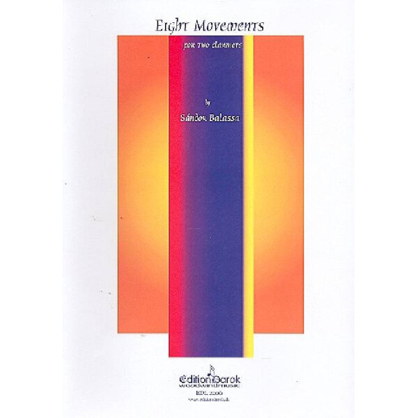 8 Movements for 2 clarinets