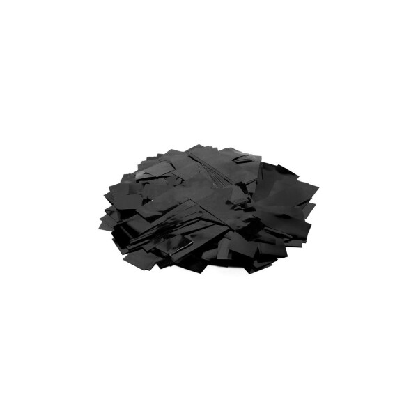 TCM Fx Metallic Konfetti rechteckig 55x18mm, schwarz, 1kg