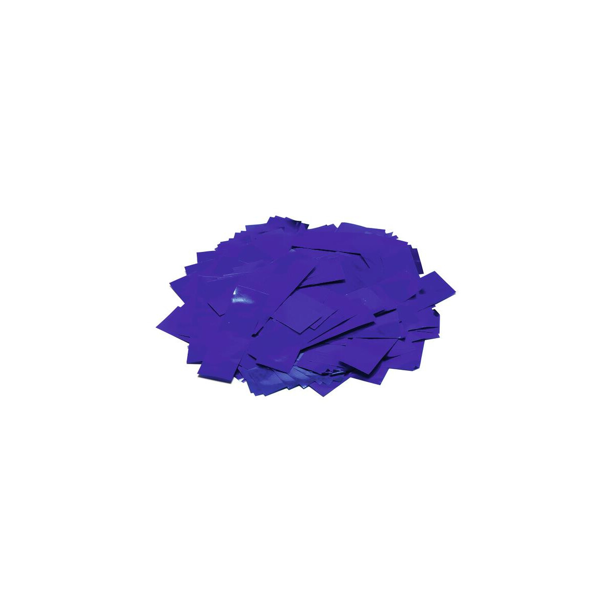 TCM Fx Metallic Confetti rectangular 55x18mm, blue, 1kg