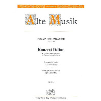 Konzert D-Dur für Flöte und Streichorchester