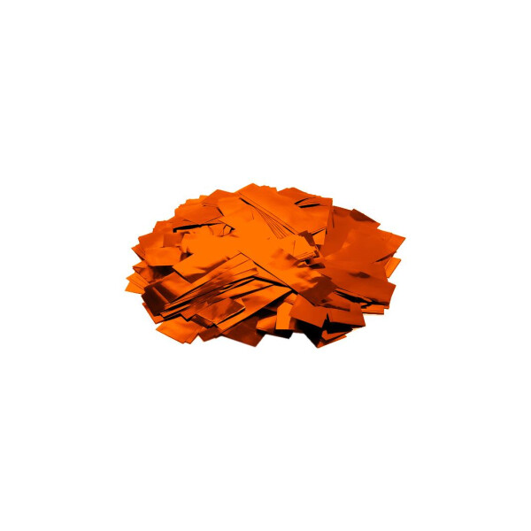 TCM Fx Metallic Konfetti rechteckig 55x18mm, orange, 1kg