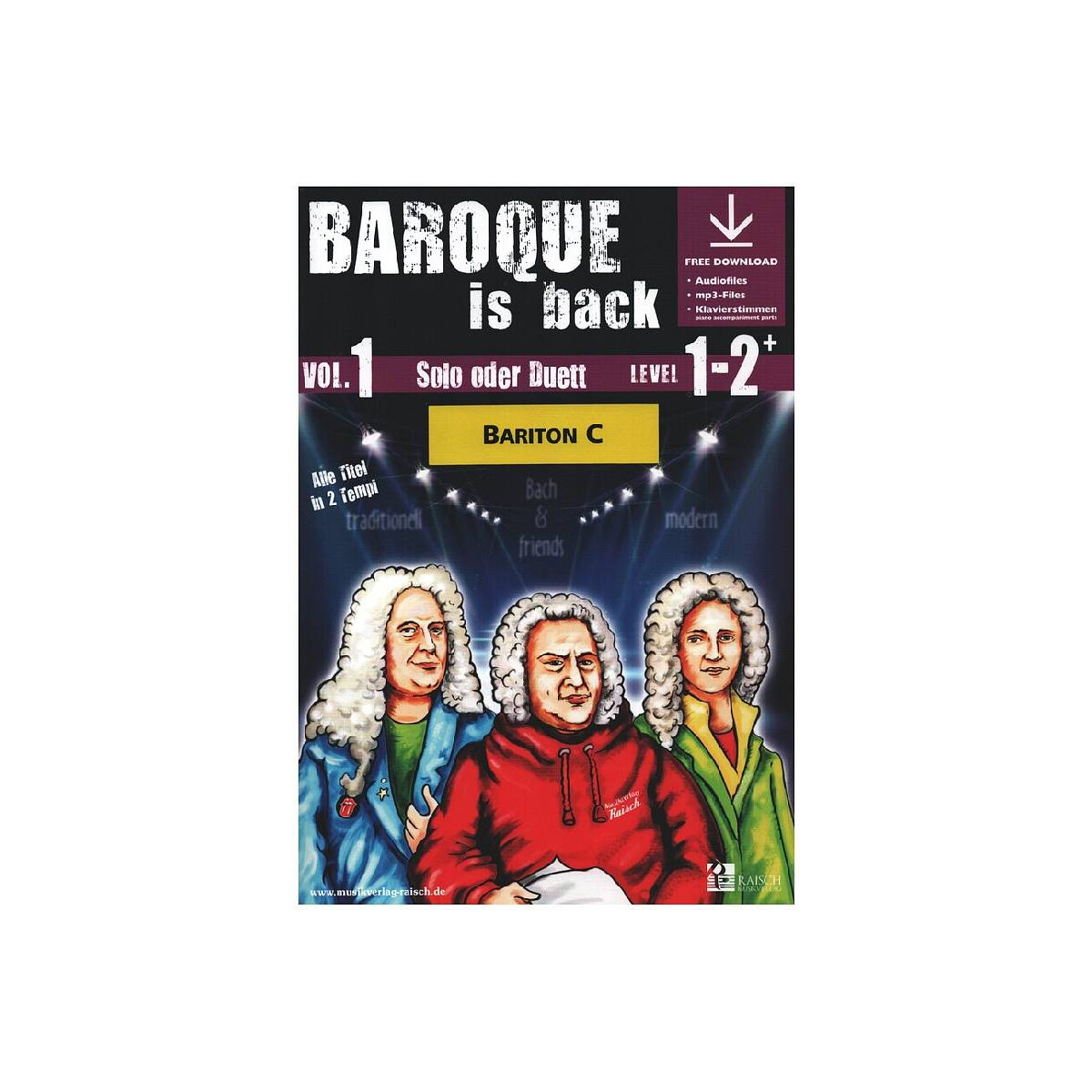 Baroque is back vol.1 (+ Online Audio) box