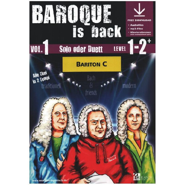 Baroque is back vol.1 (+ Online Audio)