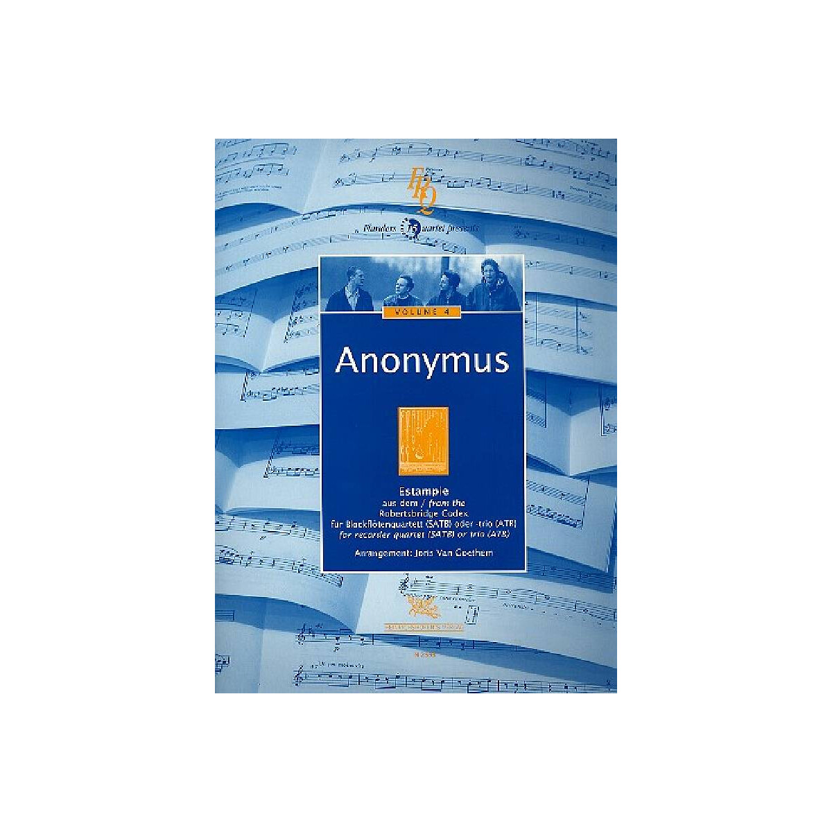 Estampie for 4 recorders (SATB) box