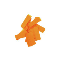 TCM Fx Slowfall confetti rectangular 55x18mm, neon orange, UV-active, 1kg