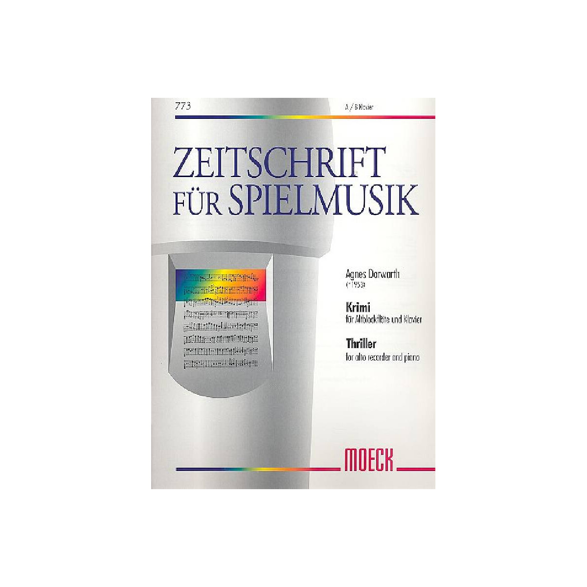 Krimi für Altblockflöte und box