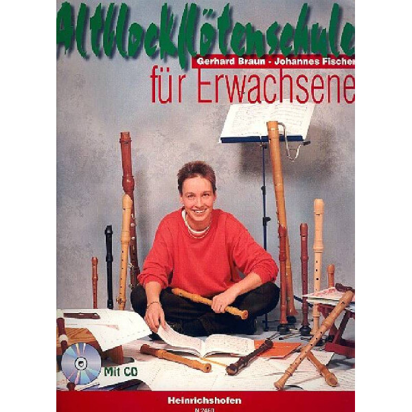 Altblockflötenschule für Erwachsene (+CD)