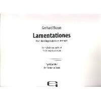 Lamentationes nach den Klageliedern des