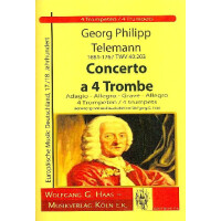 Concerto à 4 trombe TWV40:203