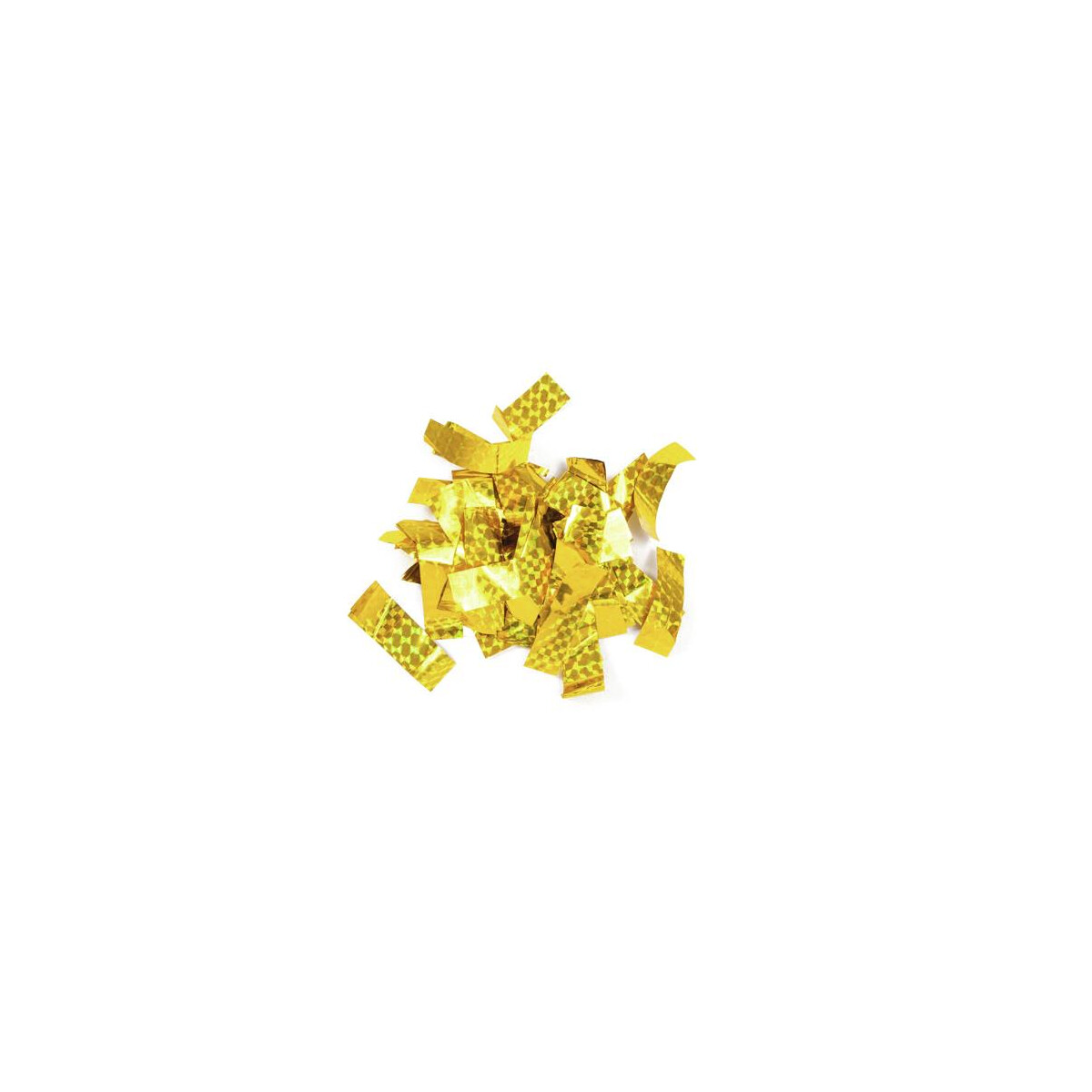 TCM Fx Metallic confetti rectangular 55x18mm, gold, laser ef