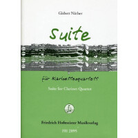 Suite für 4 Klarinetten