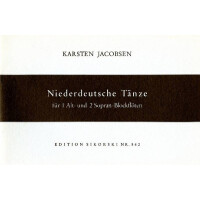 Niederdeutsche Tänze für 3 Blockflöten (SSA)