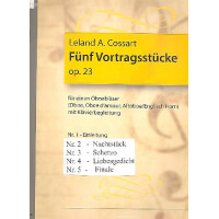5 Vortragsstücke op.23