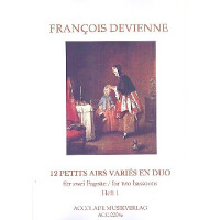 12 petits airs varies en duo Band 1 (Nr.1-6)