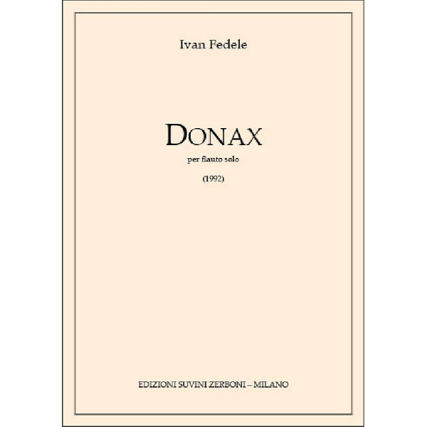 Donax per flauto (1992)