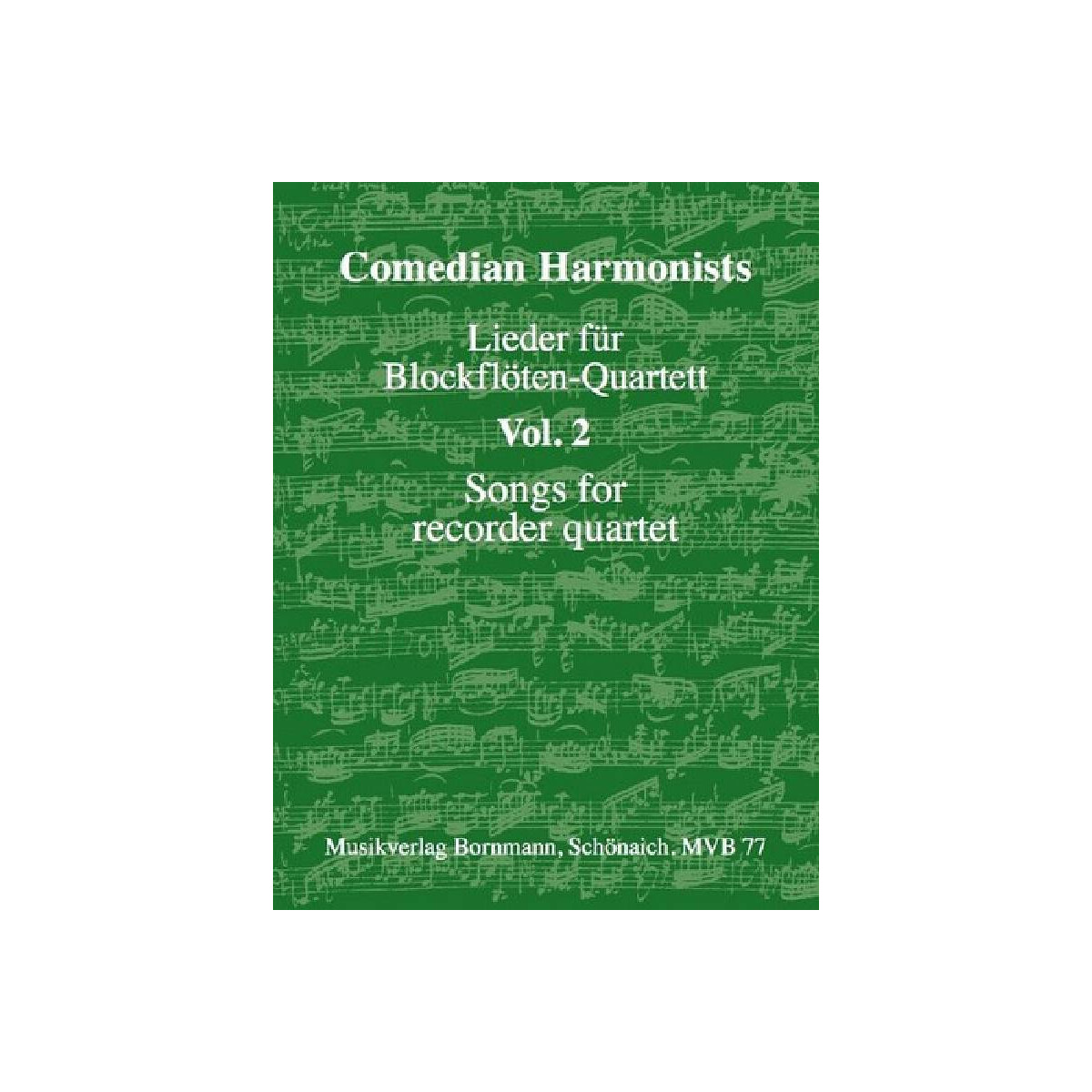 Lieder für Blockflötenquartett box