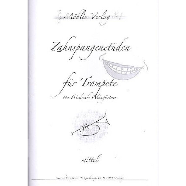 Zahnspangen-Etüden Band 2 (mittel)