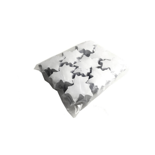 TCM Fx Slowfall Konfetti Ahornblätter 100x100mm, weiß, 1kg