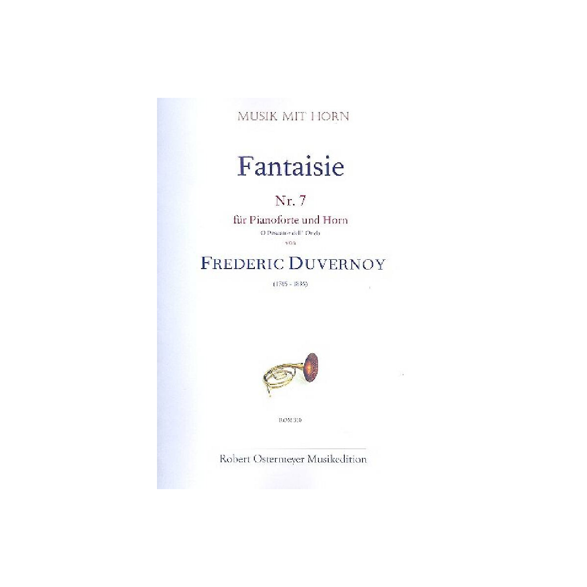 Fantasie Nr.7 für Horn und Klavier box